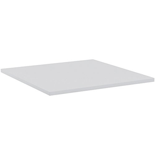 Lorell LLR62587 Square Tabletop 42″ Light Gray High Pressure Laminate