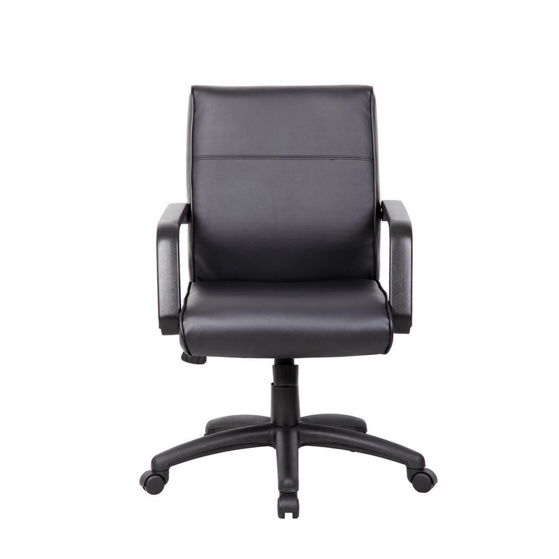 Boss Mid Back Executive Chair In LeatherPlus gallery