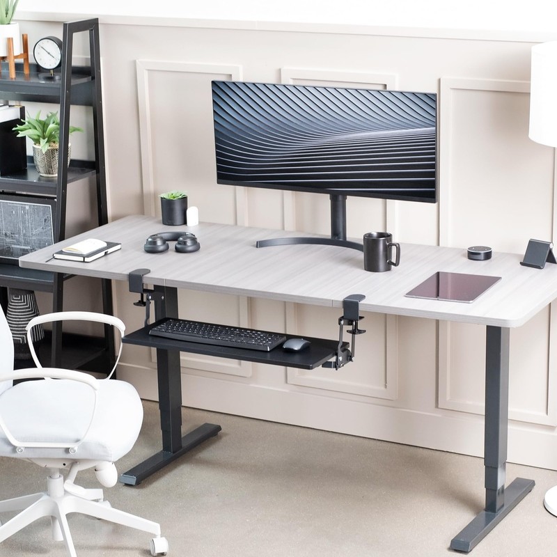 Large Clamp-on 27 (33 Including Clamps) x 11 inch Computer Keyboard and Mouse... gallery