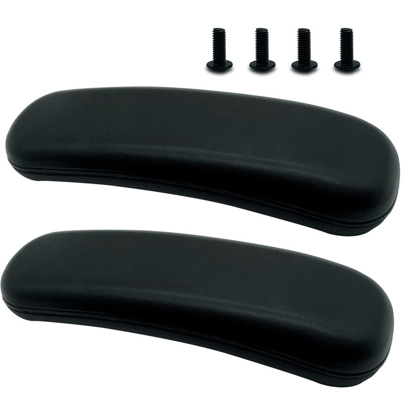 Replacement Office Chair Arm Replacement Armrest Pads Oval Shaped Office Chai…