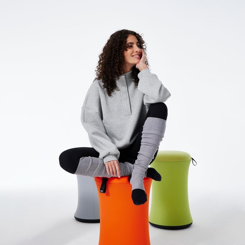Active Wobble Stool Boba Chair Ergonomic Height Adjustable ADHD Chair for Adults gallery