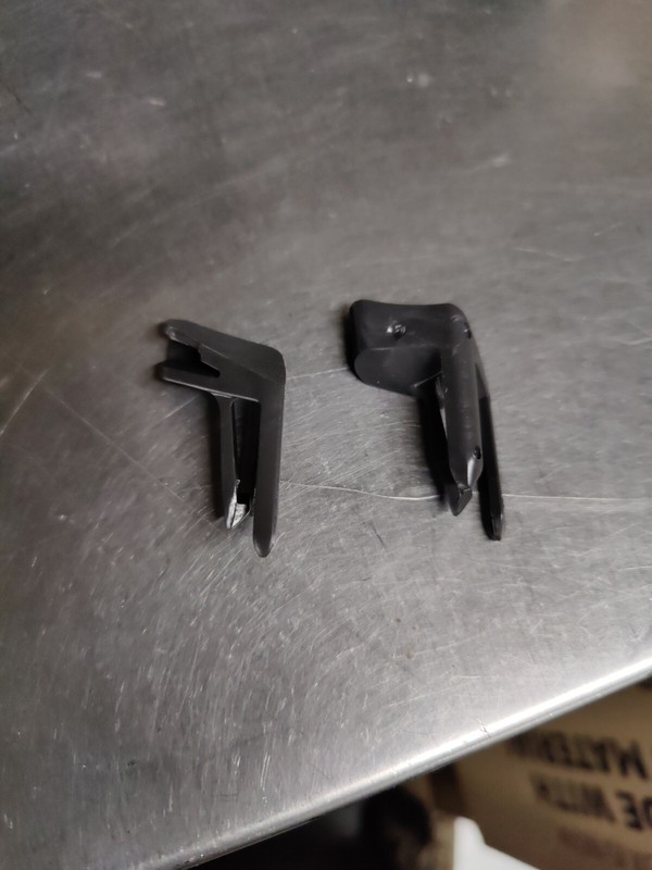 New Herman Miller Mirra 2 Chair Seat pan OEM Grey Back Lock Parts One set Both