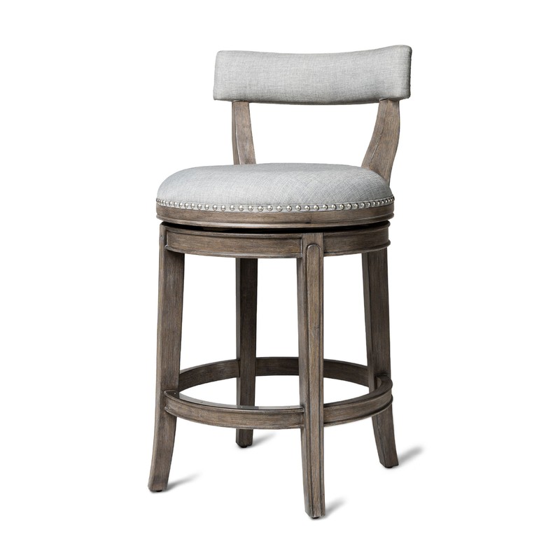 Maven Lane Alexander Counter Stool in Reclaimed Oak Finish (For Parts)