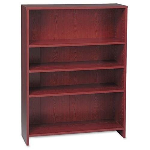 The Hon 1874N Bookcase 36″x11.5″x48.8″ Mahogany 4 Shelves