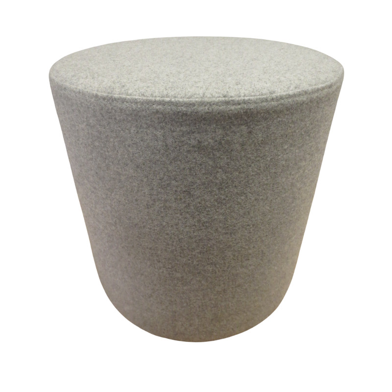 Blu Dot Bumper Small Ottoman in Grey