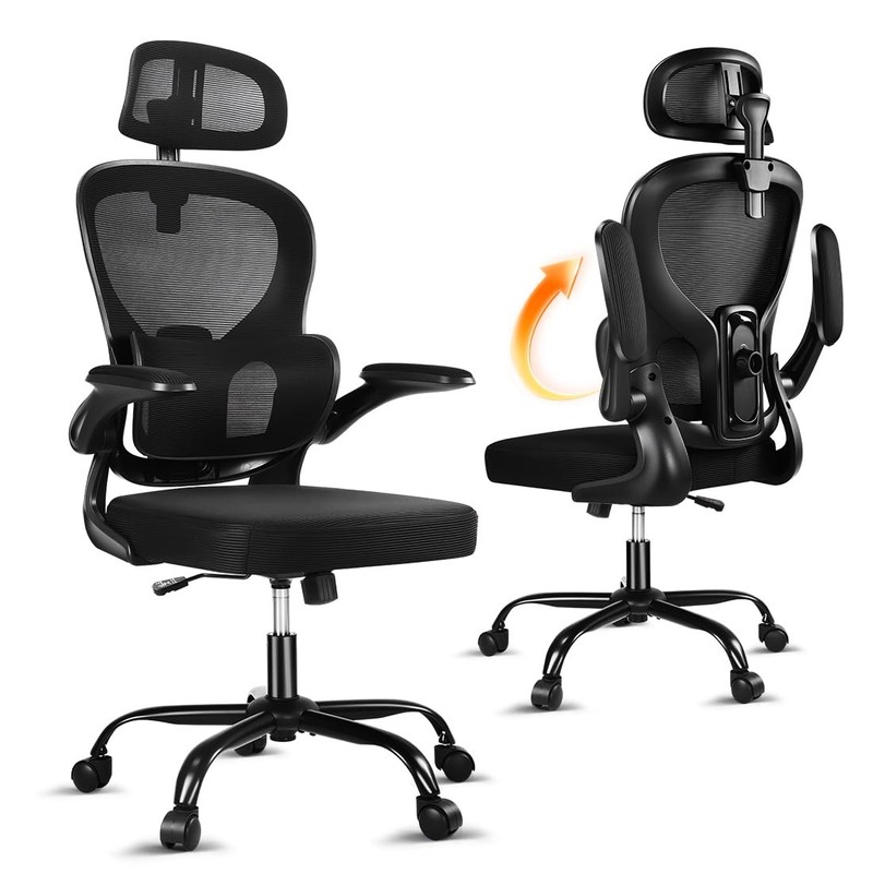 Ergonomic Office Chair, 400 LBS Office Chair Computer Rolling Comfortable Gam…