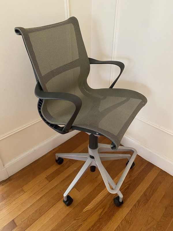 Herman Miller Setu Stool Height Award-Winning Stool Chair Made in USA gallery