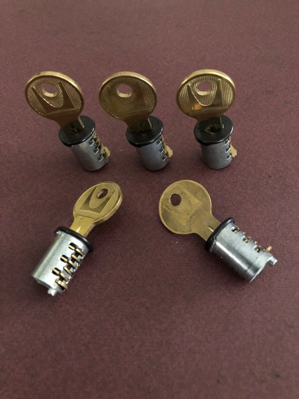HERMAN MILLER NEW FACTORY UM LOCK CORES / KEYS. HUNDREDS AVAILABLE