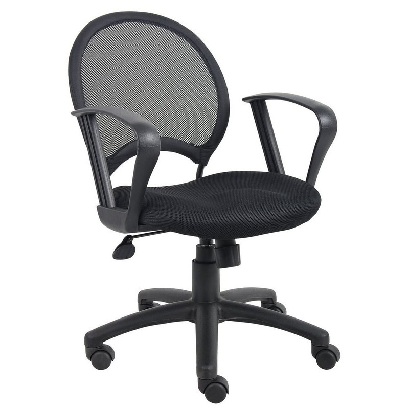 Boss Mesh Chair With Loop Arms