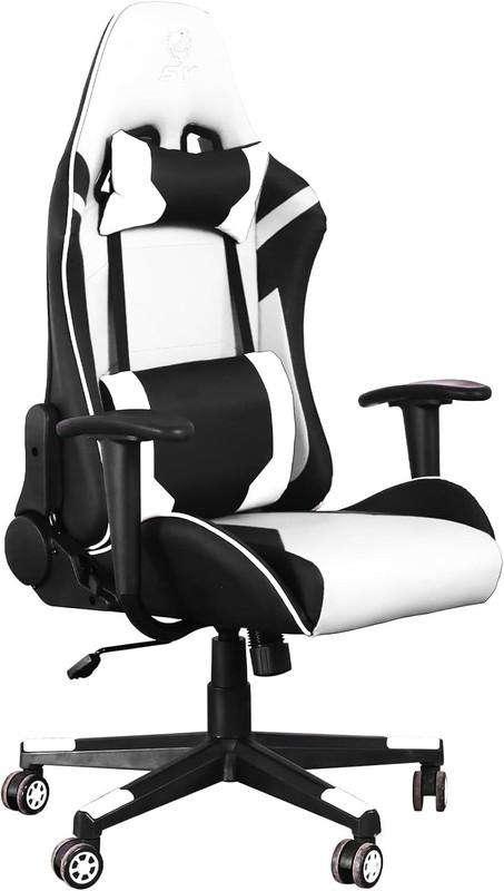 Gaming Chair,Video Game Chair with Massage Lumbar Support, Ergonomic Computer Ch