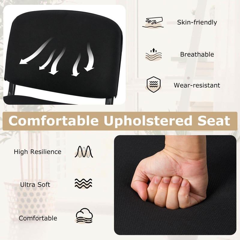15 PCS Office Guest Chair Stackable Reception Chair Waiting Conference Room gallery