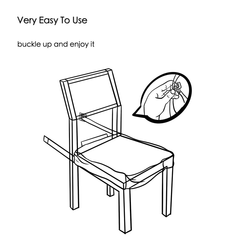 Ridgesun 4 Pack Plastic Dining Chair seat 20‘’W x 17‘’D x 4''H, Clear gallery