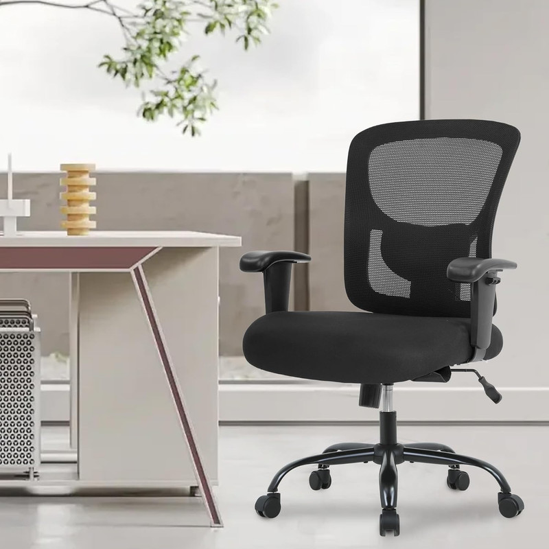 Ergonomic Big & Tall Office Chair with Lumbar Support - 500Lbs Capacity gallery