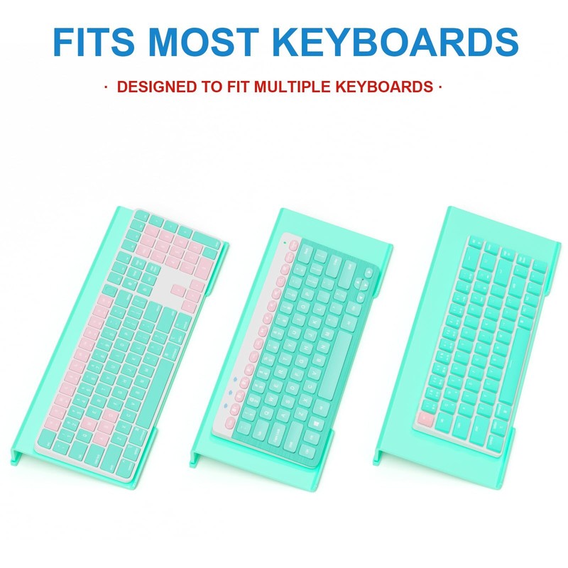 Comfortable Computer Keyboard Stand - Ergonomic Keyboard Riser Acrylic Tilted... gallery