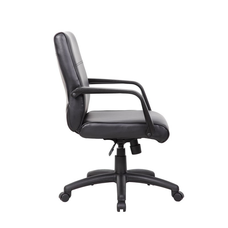 Boss Mid Back Executive Chair In LeatherPlus gallery