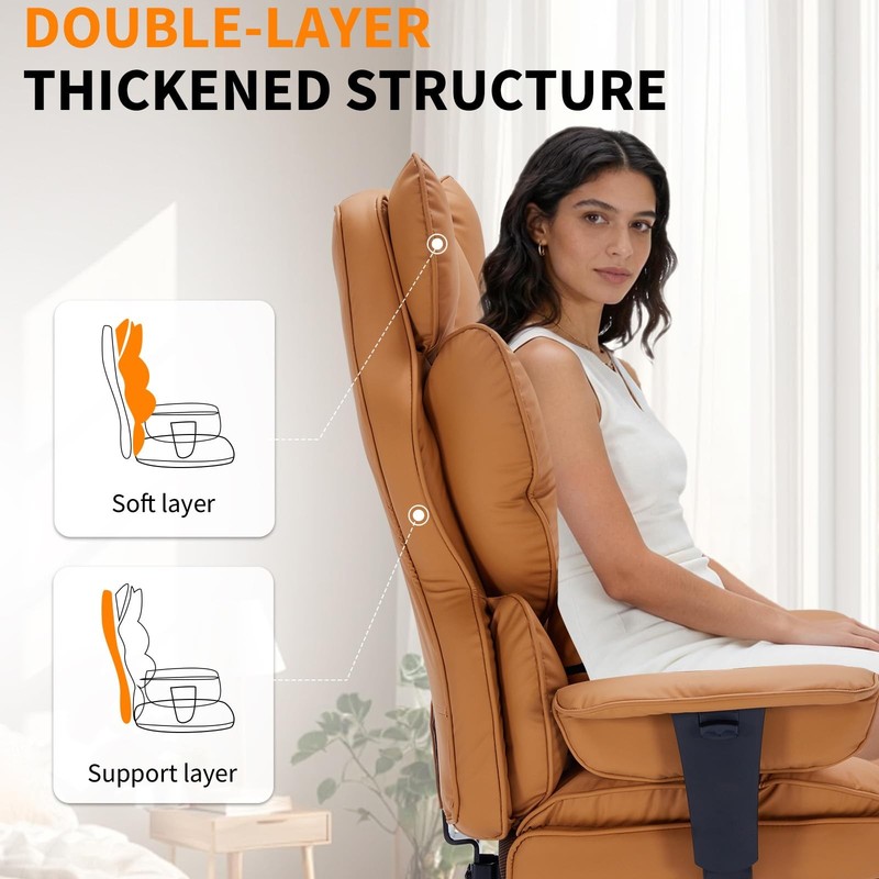 SP-VC-Big and Tall Office Chair-Brown gallery