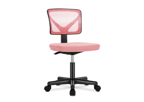 edx Home Office Desk Chair, Pink