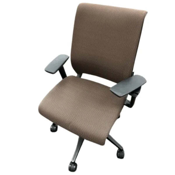 Steelcase Think (Leap) Chair Brown Upholstered gallery