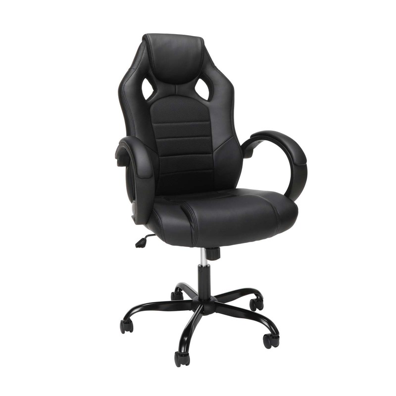 Essentials High-Back Racing Style Gaming Chair with Padded Arms by OFM gallery