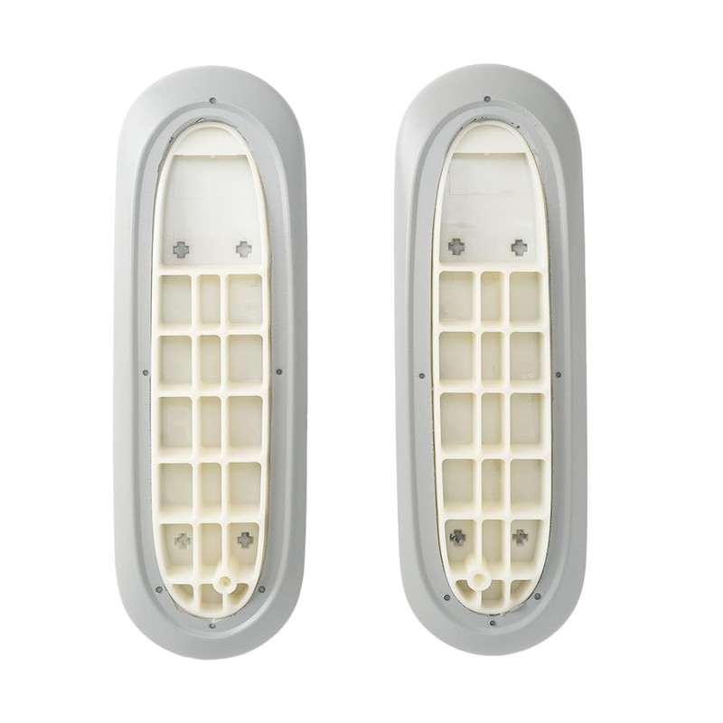 Herman Miller Sayl Chair Armrest Pad Caps Replacement Light Gray Vinyl 1 Pair gallery
