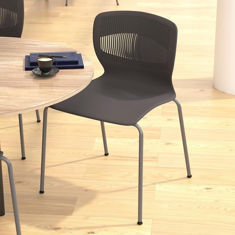 Durable Stackable Chair Ergonomic Design Office Home Use Multipurpose Seating gallery