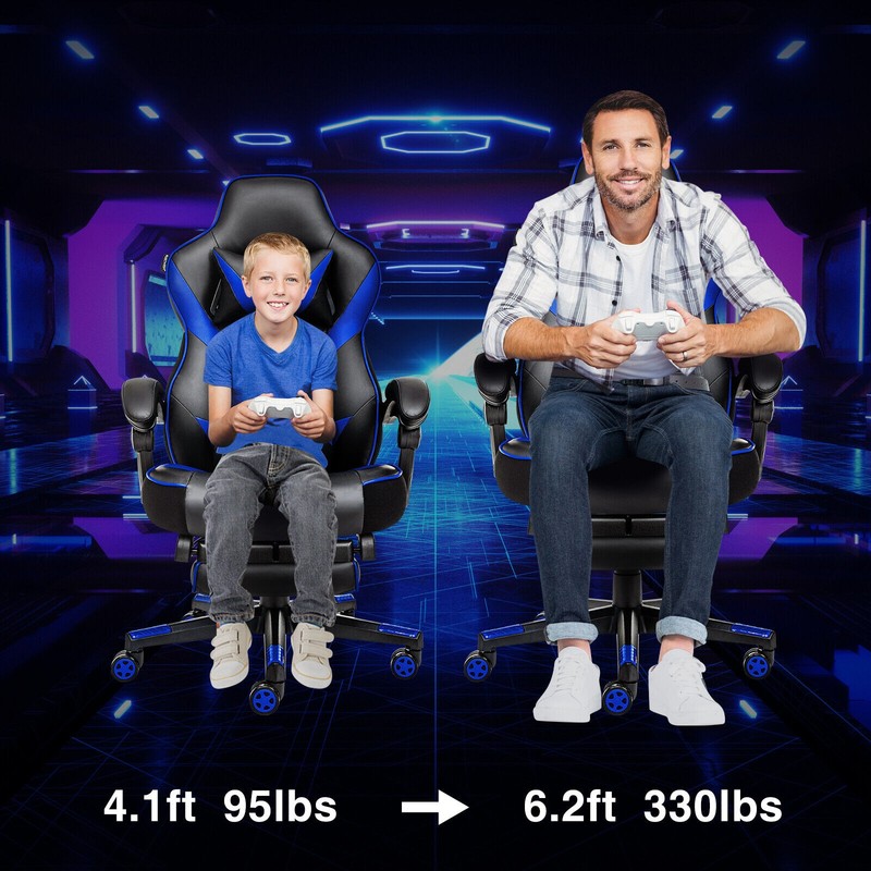 ELECWISH Gaming Chair Ergonomic Office Chair Swivel Racing Computer Seat gallery