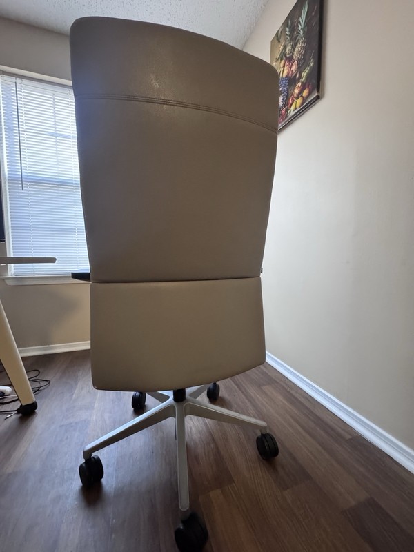 High End Executive Chair, Grey Leather with Headrest gallery