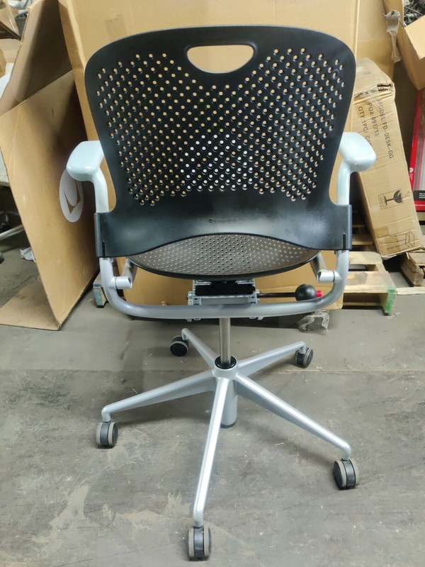 Herman Miller WC111 Caper Multipurpose Chair w/ Fixed Arms Black office desk gallery