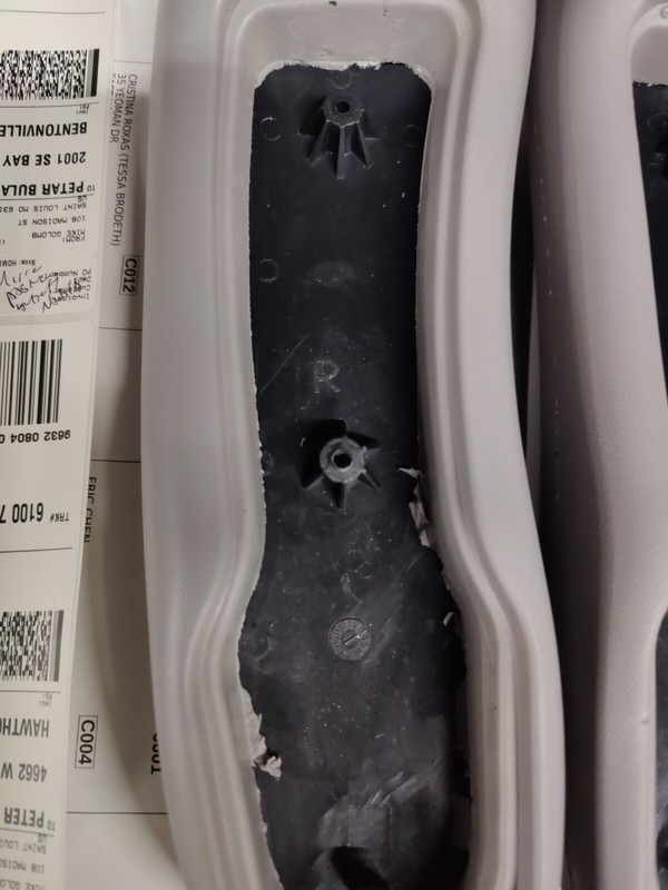New Classic Herman Miller Aeron Arm Pads for all sizes A B C (Titanium Grey)Pair gallery