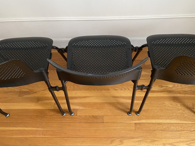 Herman Miller Caper Stacking Chairs — Set of 3 gallery