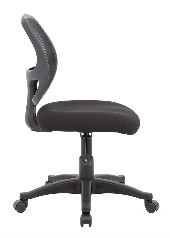Boss Office Commercial Grade Mesh Task Chair with Lumbar Support in Black gallery