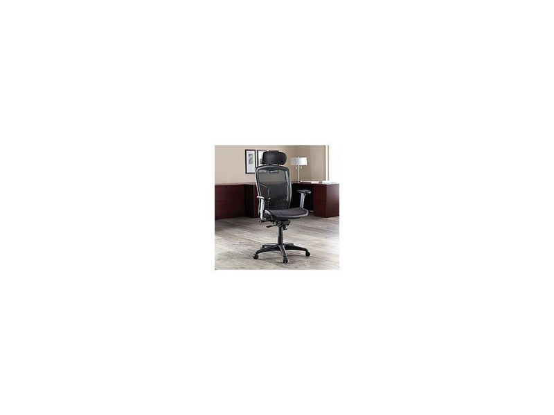 Lorell High Back Chair Mesh 28-1/2"x28-1/2"x51" Black 60324 gallery