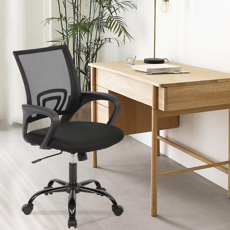 Affordable Ergonomic Office Chair with Lumbar Support - Adjustable & Comfortable gallery