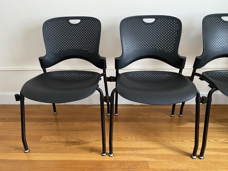 Herman Miller Caper Stacking Chairs — Set of 4 gallery
