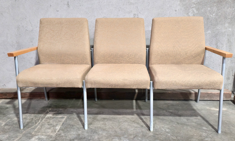 Lesro Reception Room Office Chair Seating 3 Seat Sofa " gallery