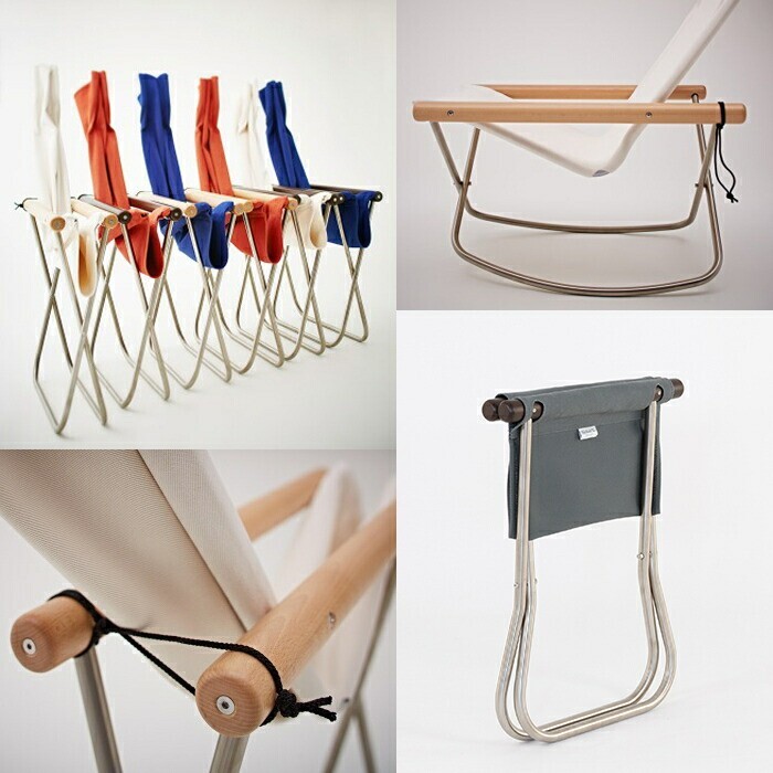 Nychair X Ottoman - Japanese Modern Folding Footrest - Compact & Stylish Design gallery