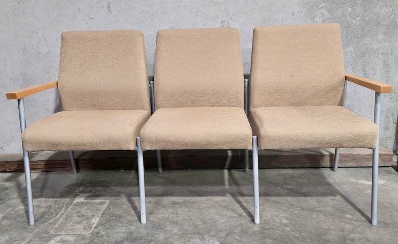 Lesro Reception Room Office Chair Seating 3 Seat Sofa “