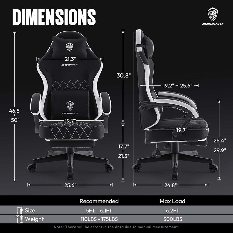 Ergonomic Gaming Chair W/ Breathable Mesh Fabric & Individual Spring Support New gallery