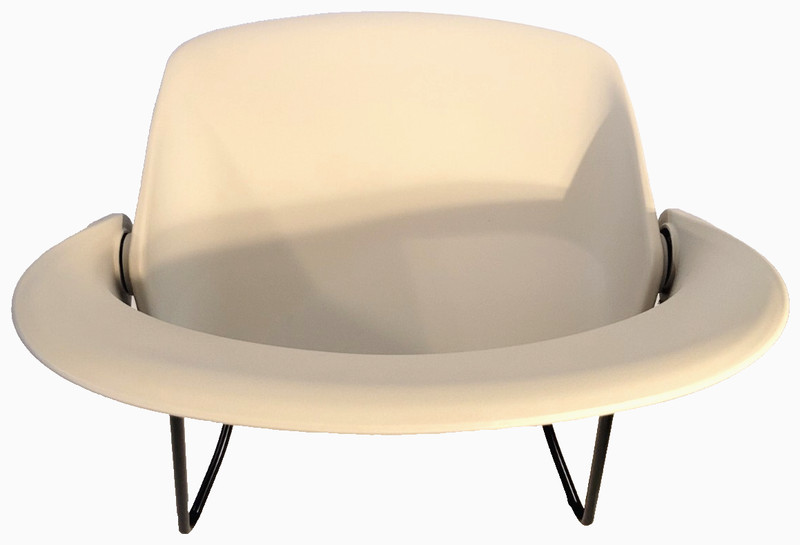 Kitchen Chair IRMA SLED BASE SIDE Ofc POLYPROPYLENE SHELL OFF-WHITE Kimball Intl gallery