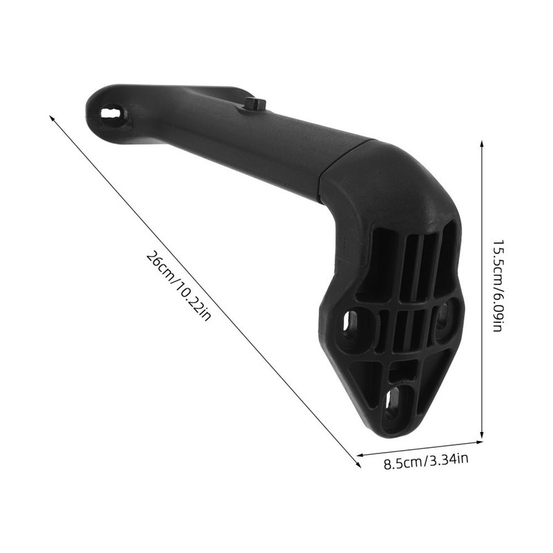 2pcs Armrest Bracket for Swivel Computer Chair - Triangular Plastic Frame, gallery