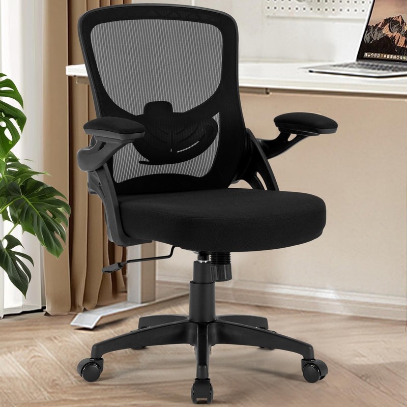Office Chair, Ergonomic Desk Chair with Adjustable Lumbar Breathable Mesh Com…