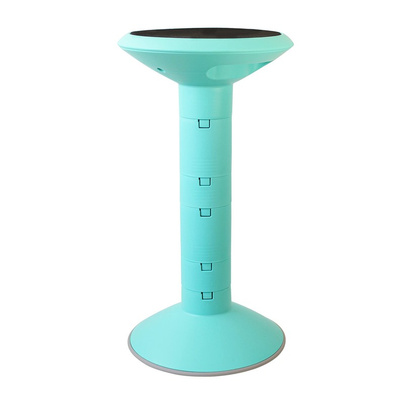 Storex Active Tilt Stool – Ergonomic Seating for Flexible 12 - 24 Inch, Teal