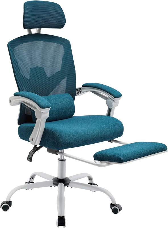 High Back Mesh Computer Chair w/ Lumbar Support Home Office Ergonomic Game Chair gallery