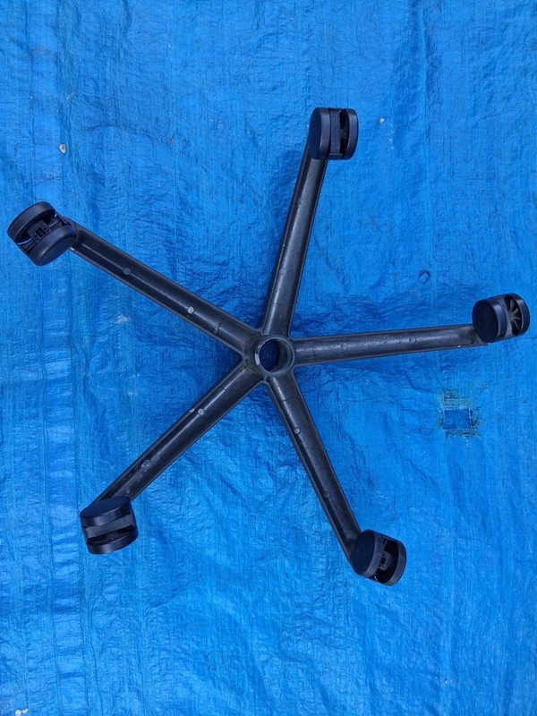 Herman Miller Aeron Classic Chair Base from size A Part # 165360 with Casters gallery