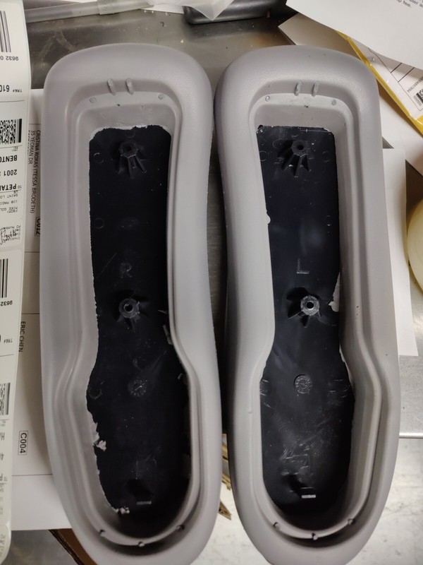 New Classic Herman Miller Aeron Arm Pads for all sizes A B C (Titanium Grey)Pair gallery