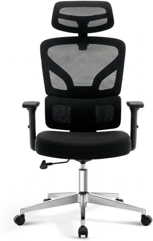 Comfortable Ergonomic Mesh Office Chair with Durable Metal Frame
