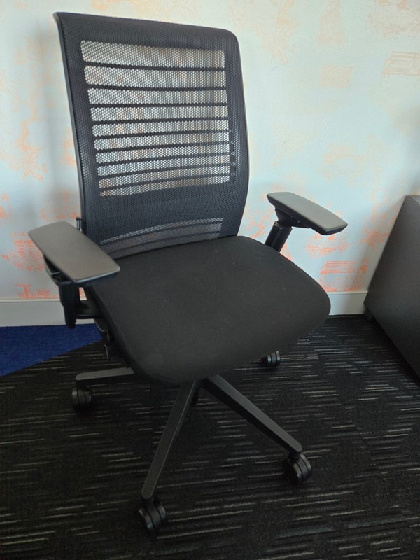 Steelcase Think V2 Chair in Black Fabric gallery