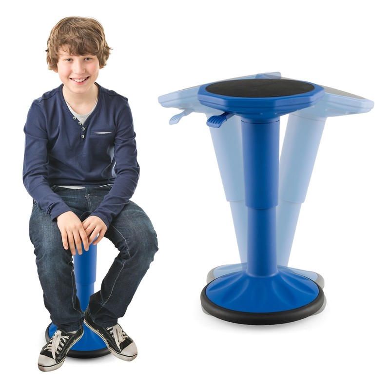 Kids Active Motion Stool Ergonomic Wobble Chair w/360-Degree Flexible Wiggle