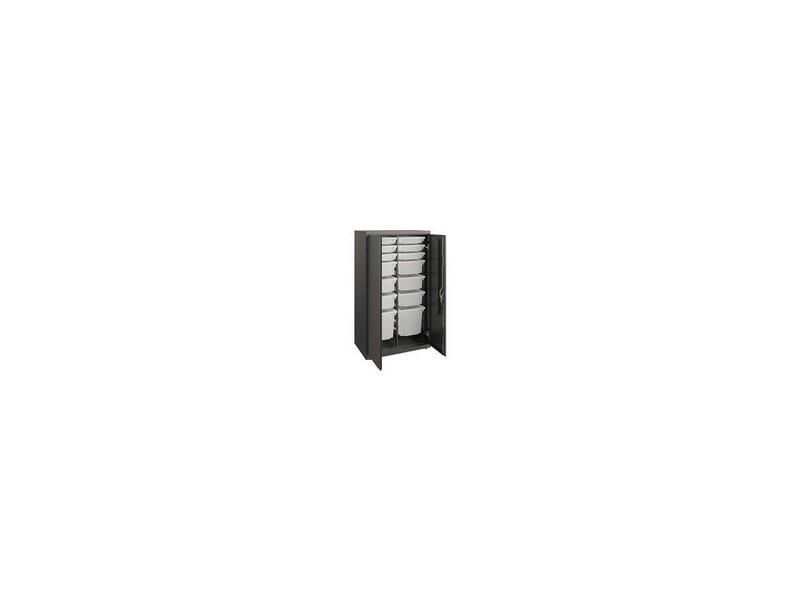 HON SC185230LGS Flagship 52" Modular Storage Cabinet, 30" x 18" x 52.5" - Metal gallery