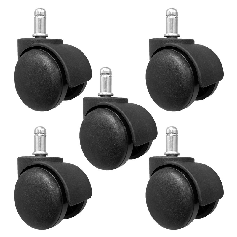 2″ Standard Office Chair Caster – Set of 5 – S3253-5